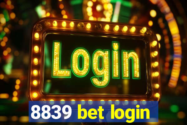 8839 bet login